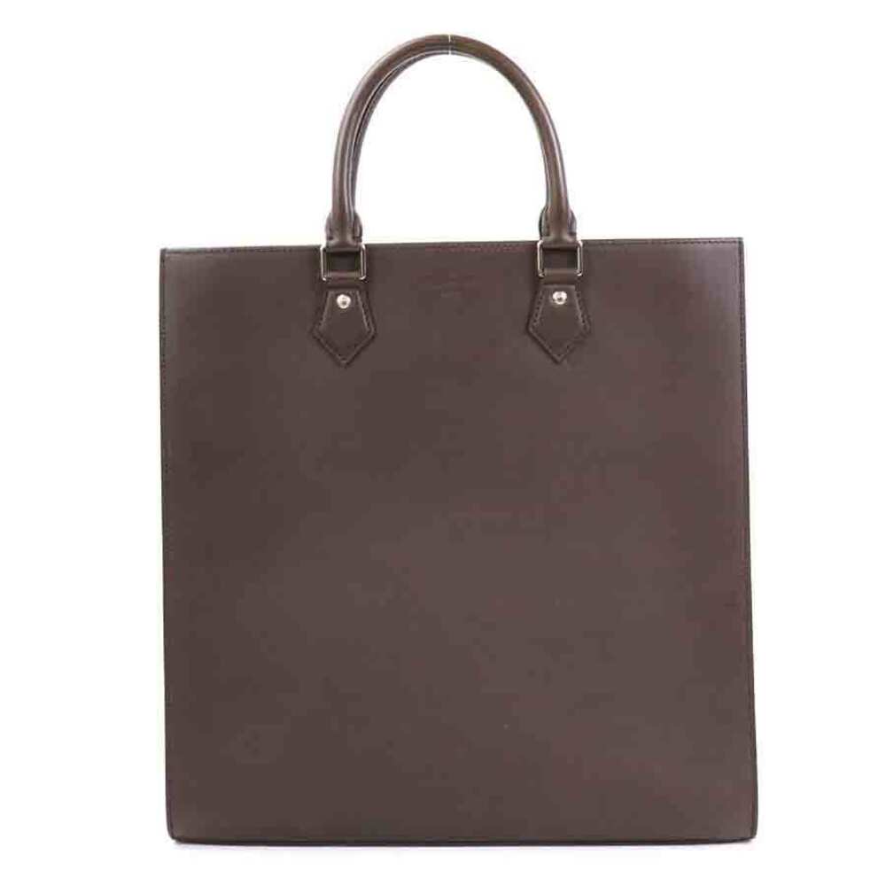 Louis Vuitton Nomade Sac Plat Leather Mocha Tote Bag Brown